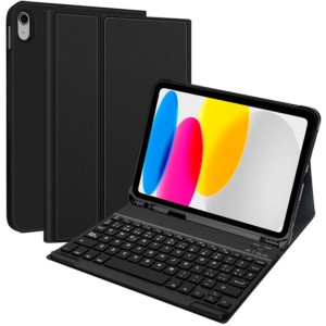 Capa com Teclado para Apple iPad 2022 10ª Gen 10.9