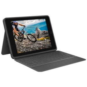 Estojo para teclado Logitech Rugged Folio Apple Ipad 7/8/9 Geração 10,2