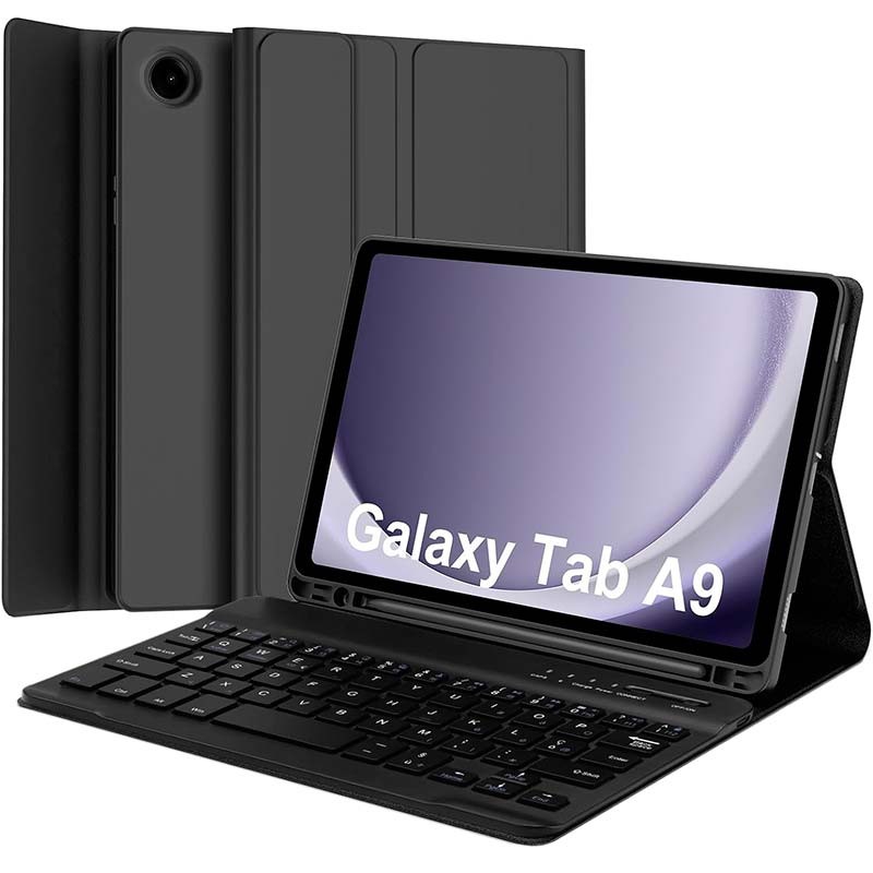 Capa com Teclado para Samsung Galaxy Tab A9 - Item