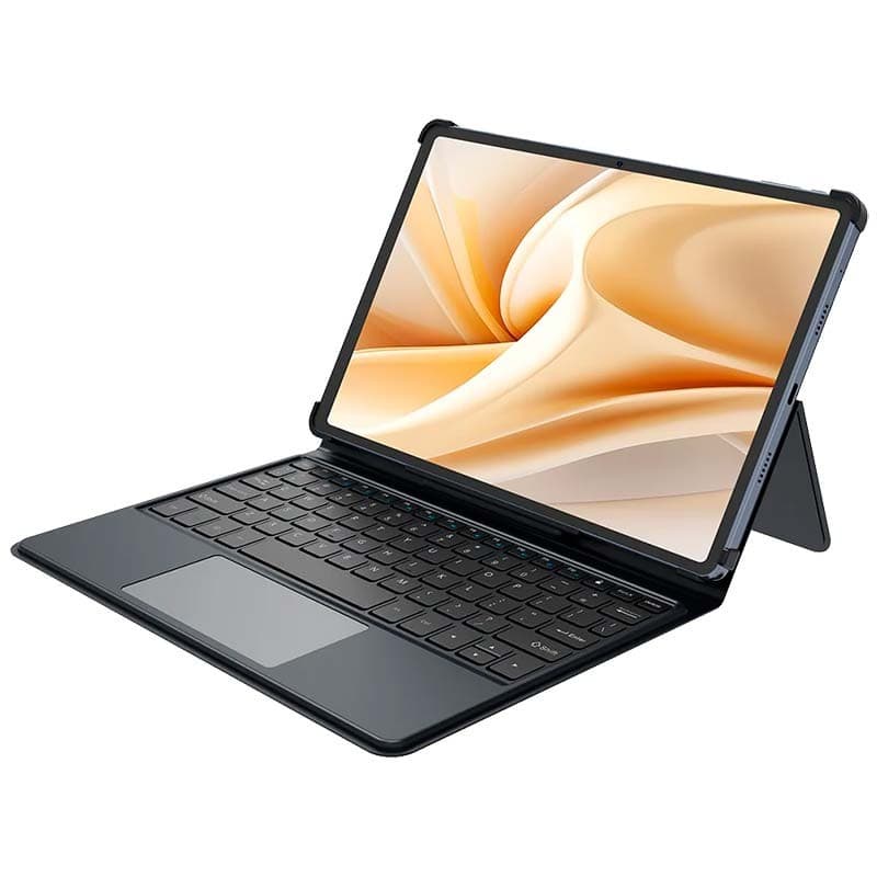 vue frontale de la Housse avec Clavier pour Ulefone Tab A11 Pro