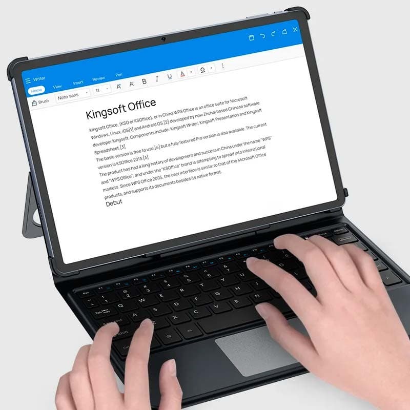 trackpad de la Housse avec Clavier pour Ulefone Tab A11 Pro