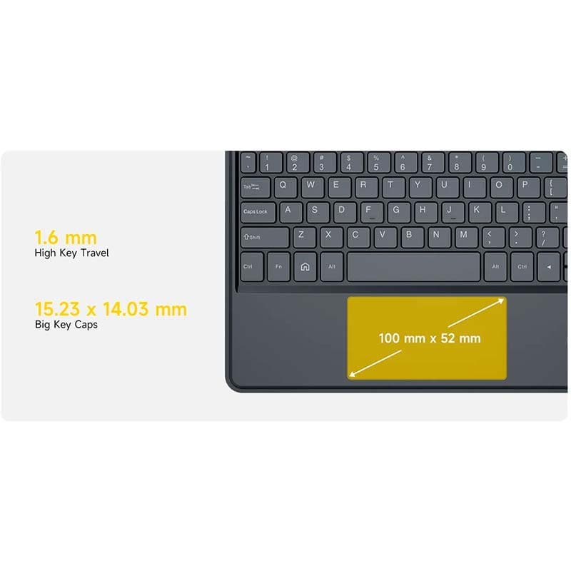 dimensions de la Housse avec Clavier pour Ulefone Tab A11 Pro
