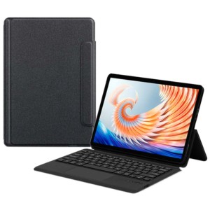 Capa compatível com teclado e touchpad preta para Xiaomi Book S