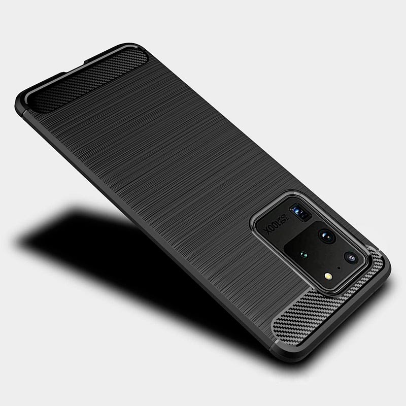 Coque en silicone Carbon Ultra pour Samsung Galaxy S20 Ultra - Ítem2