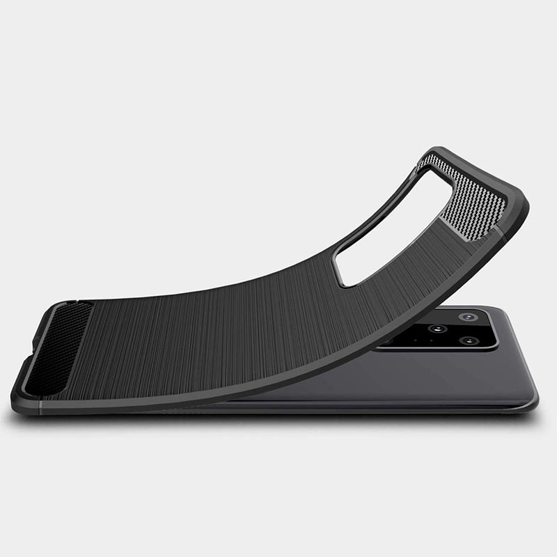 Coque en silicone Carbon Ultra pour Samsung Galaxy S20 Ultra - Ítem5