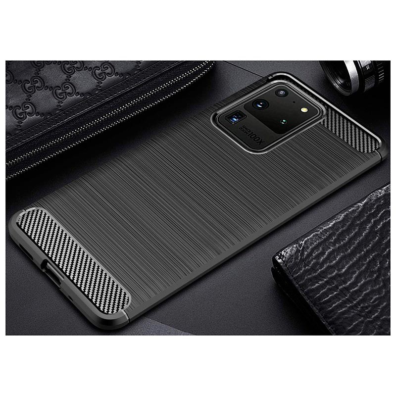 Coque en silicone Carbon Ultra pour Samsung Galaxy S20 Ultra - Ítem7