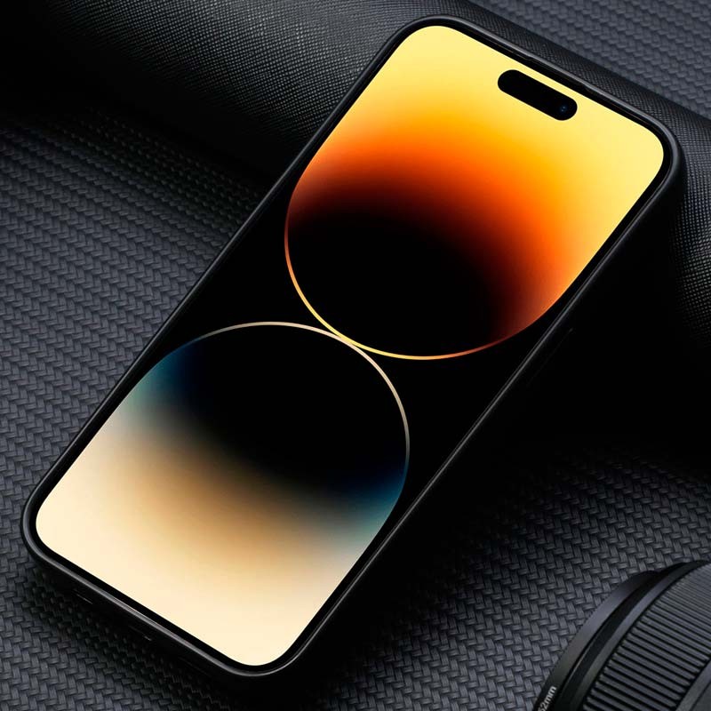 Capa Wallet laranja com MagSafe e carteira para iPhone 15 Pro - Item1