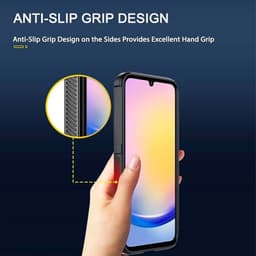 Capa de silicone preta Wave para Xiaomi Poco X7 Pro 5G - bordas texturizadas