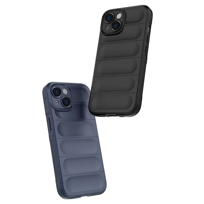 Capa de silicone azul claro Wave para iPhone 15 Plus - Item1