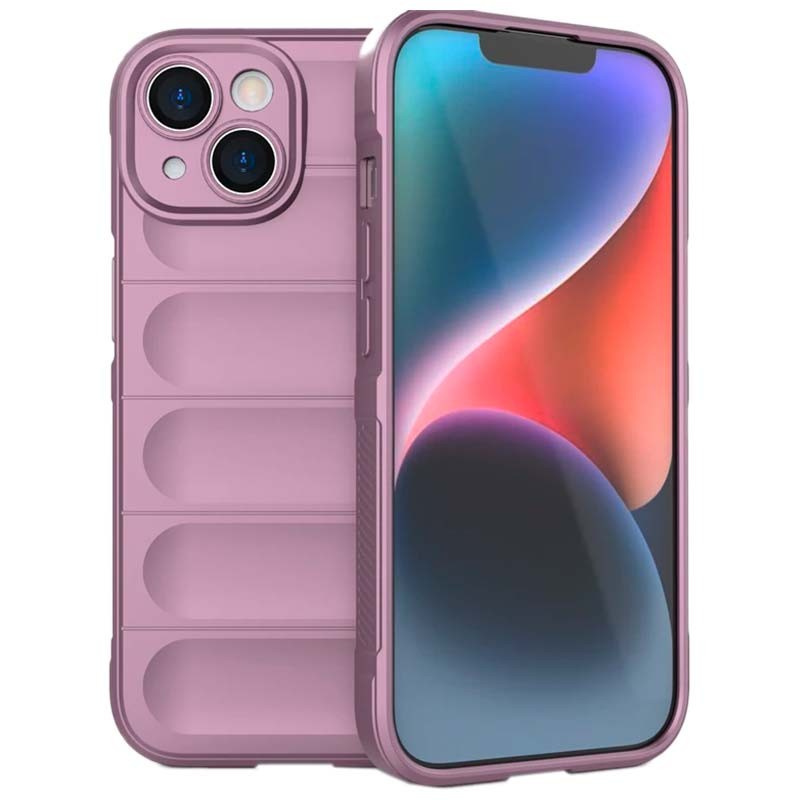 Funda de silicona lavanda Wave para iPhone 15 Plus - Ítem