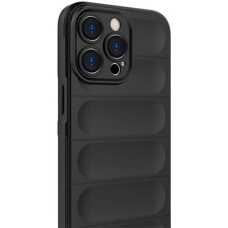 Funda de silicona borgoña Wave para iPhone 15 Pro Max - Ítem3