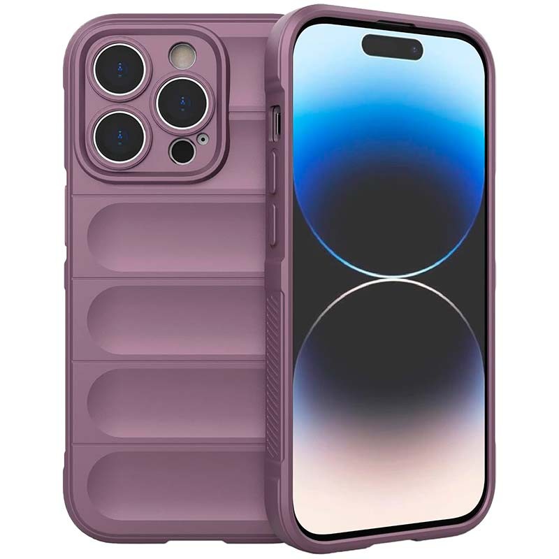 Funda de silicona lavanda Wave para iPhone 15 Pro Max - Ítem