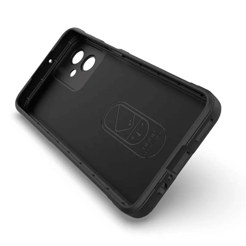 Capa de silicone cinzenta Wave para Motorola Moto G54 - Item2