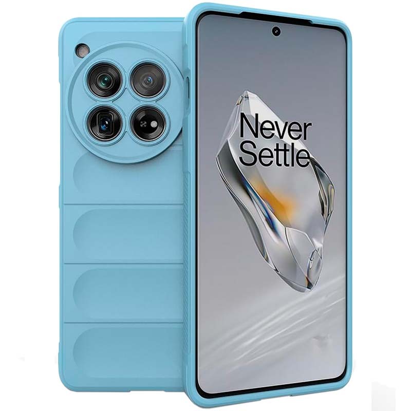 Capa de silicone azul claro Wave para Oneplus 12 - Item