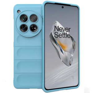 Funda de silicona azul claro Wave para Oneplus 12