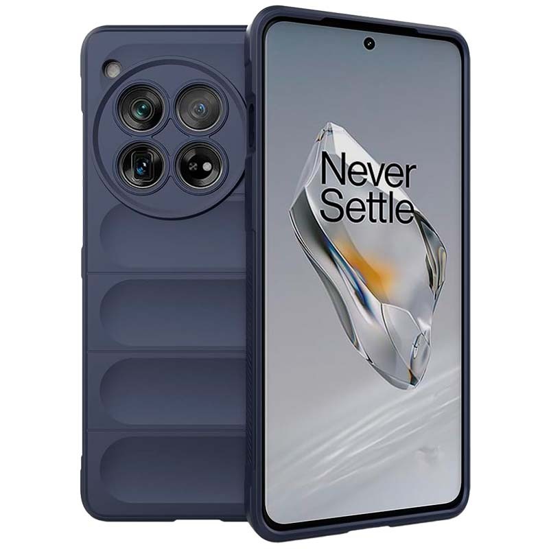 Coque en silicone bleue Wave pour Oneplus 12 - Ítem