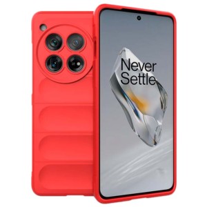 Funda de silicona roja Wave para Oneplus 12