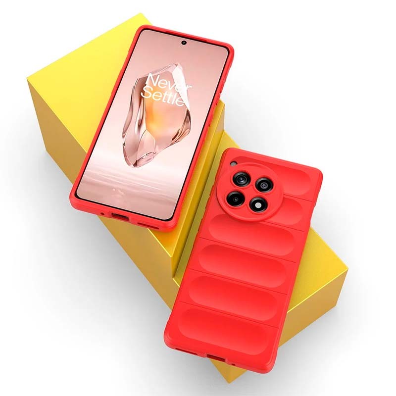 Funda de silicona borgoña Wave para Oneplus 12R - Ítem4