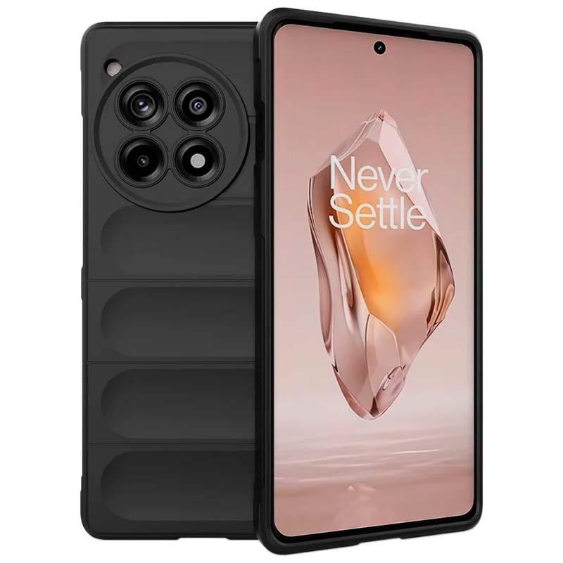 Funda de silicona negra Wave para Oneplus 12R - Ítem
