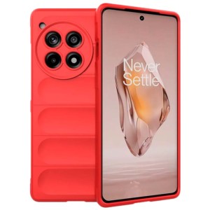 Funda de silicona roja Wave para Oneplus 12R