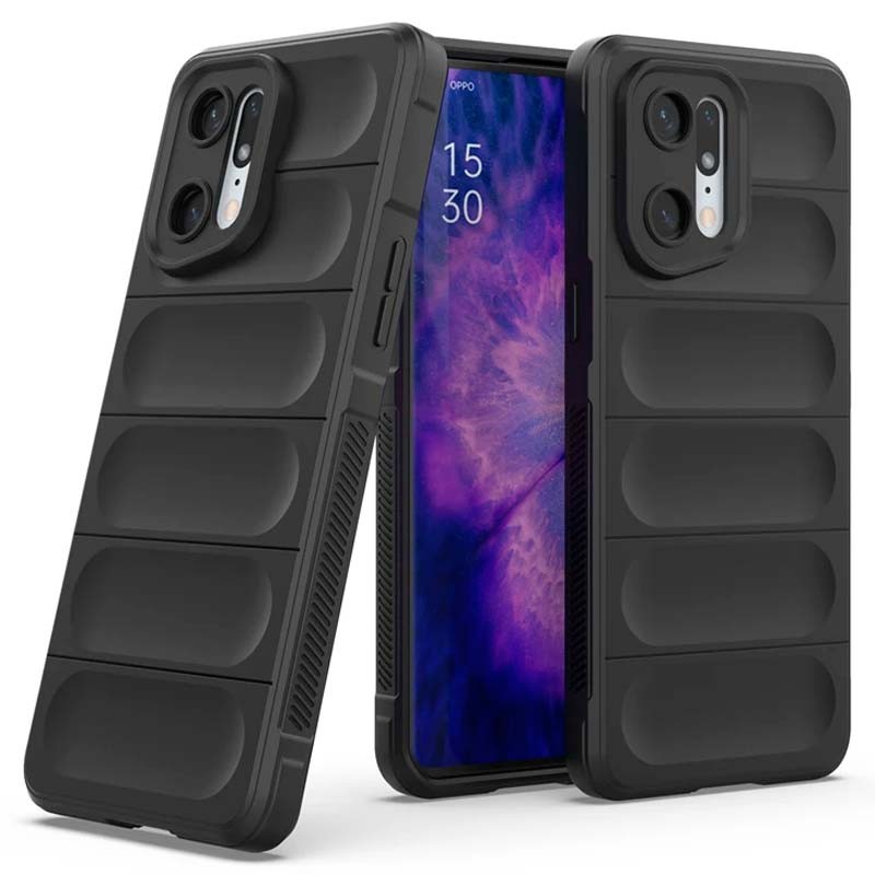Capa de silicone azul claro Wave para Oppo Find X5 Pro 5G - Item4