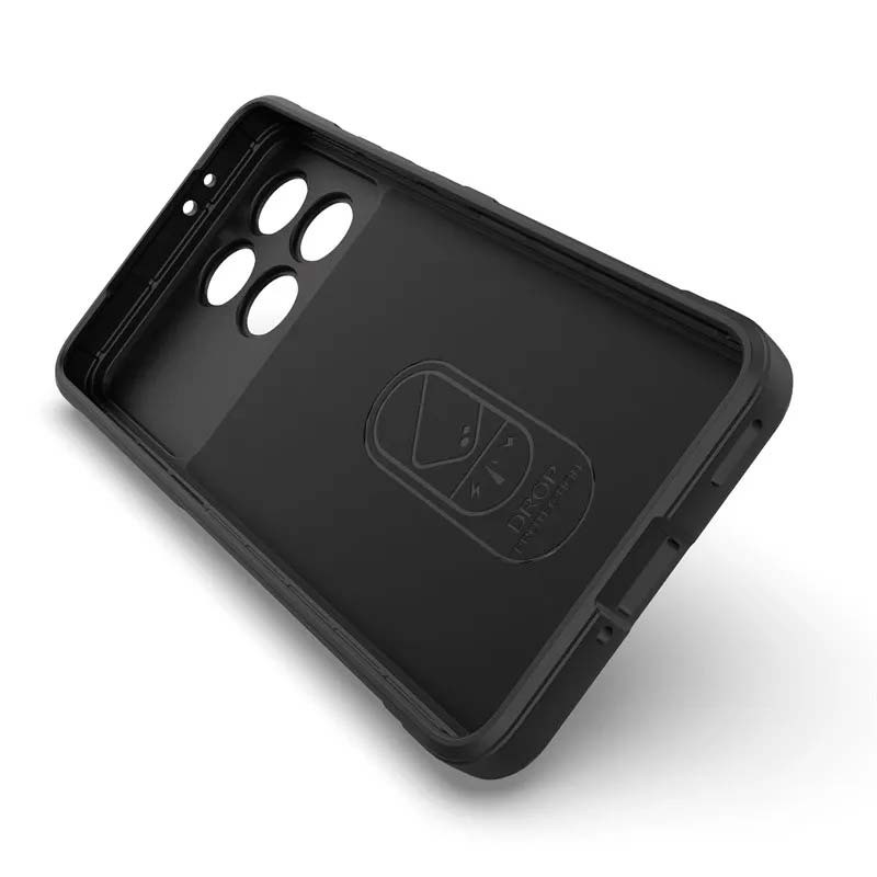 Funda de silicona Xiaomi Poco X6 Pro 5G - Wave - Borgoña