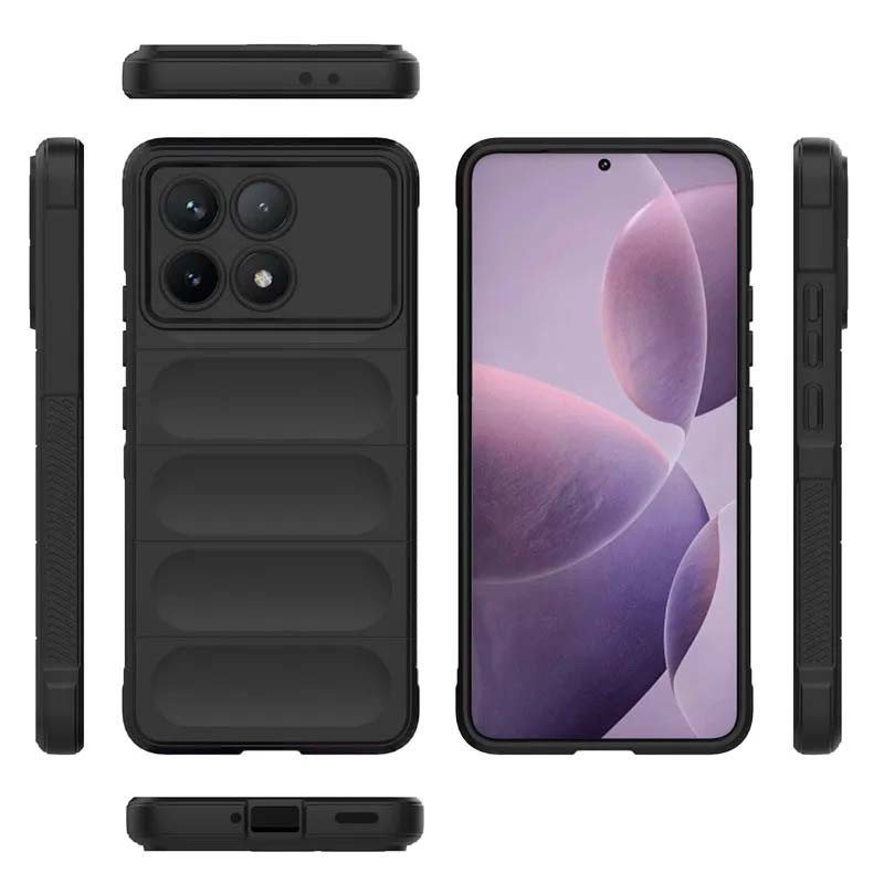 Capa de silicone azul claro Wave para Xiaomi Poco X6 Pro 5G - Item5