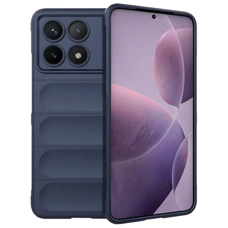 Funda de silicona Xiaomi Poco X6 Pro 5G - Wave - Azul