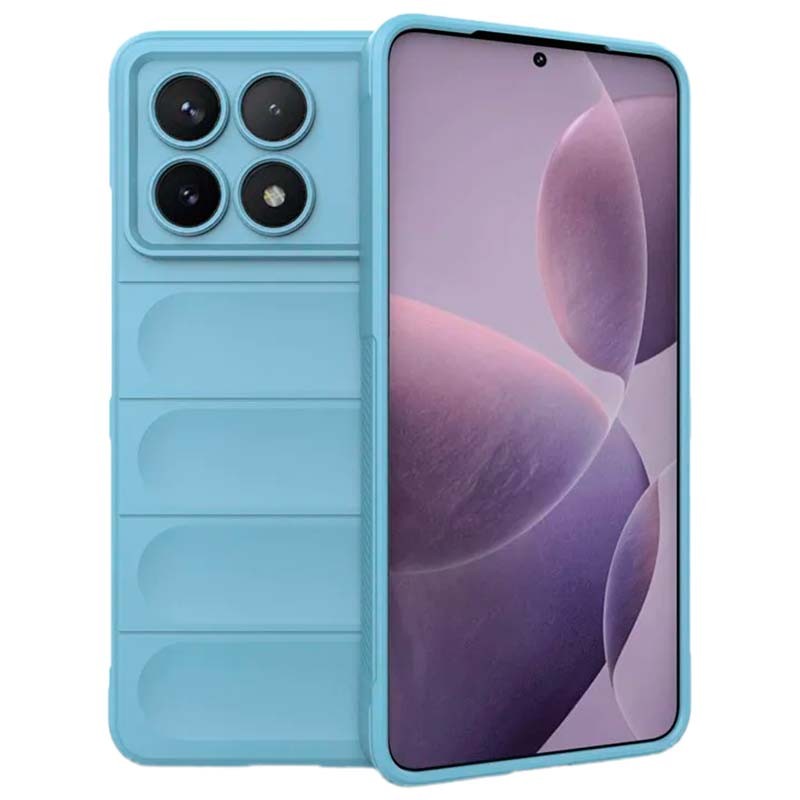 Capa de silicone azul claro Wave para Xiaomi Poco X6 Pro 5G - Item