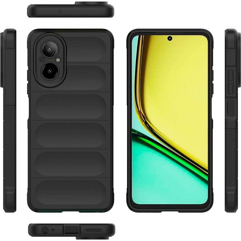 Funda de silicona negra Wave para Realme C67 4G - Ítem7