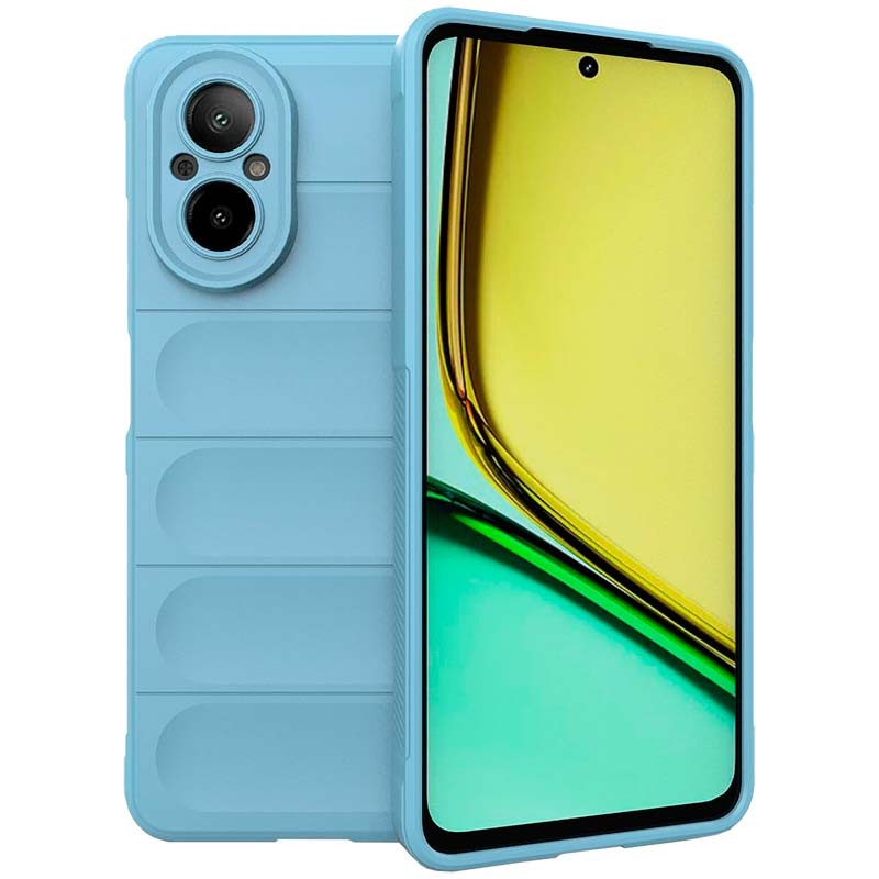 Coque en silicone bleu clair Wave pour Realme C67 4G - Ítem
