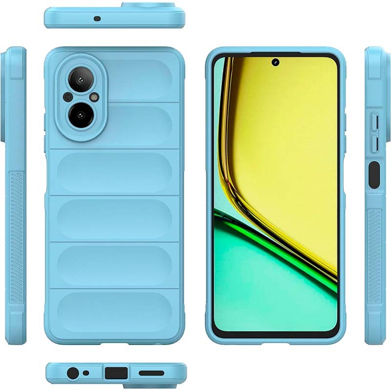 Coque en silicone bleu clair Wave pour Realme C67 4G - Ítem7
