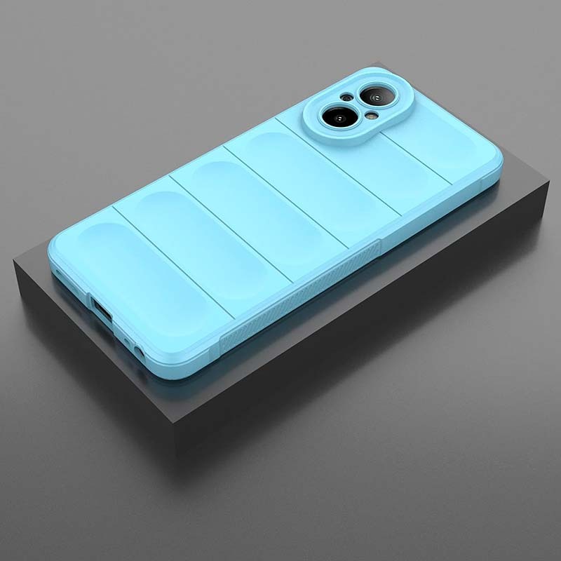 Coque en silicone bleu clair Wave pour Realme C67 4G - Ítem8