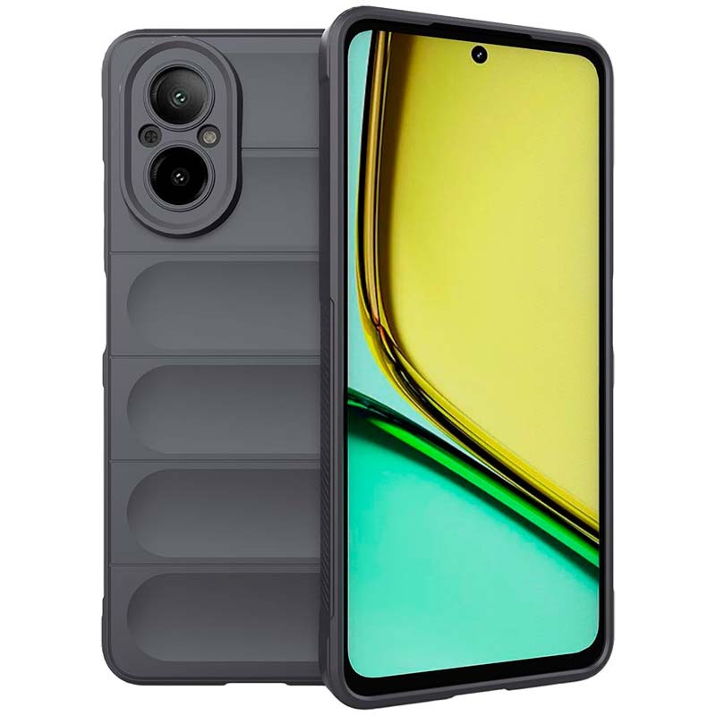 Capa de silicone cinzenta Wave para Realme C67 4G - Item