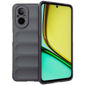 Coque en silicone gris Wave pour Realme C67 4G