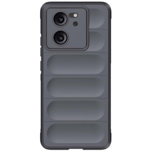 Funda de silicona gris Wave para Xiaomi 13T