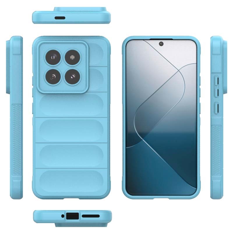 Funda de silicona azul claro Wave para Xiaomi 14 - Ítem5