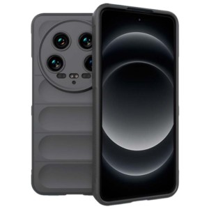 Capa de silicone cinzenta Wave para Xiaomi 14 Ultra
