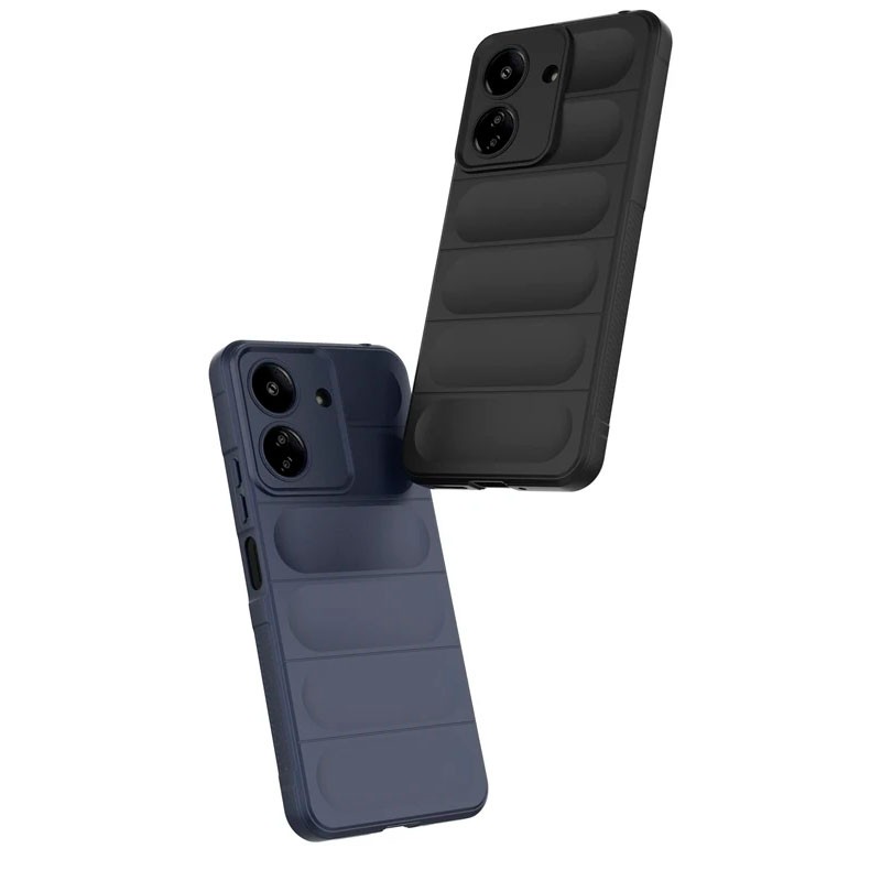 Coque en silicone bourgogne Wave pour Xiaomi Redmi 13C - Ítem5