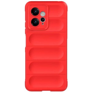 Coque en silicone rouge Wave pour Xiaomi Redmi Note 12 4G