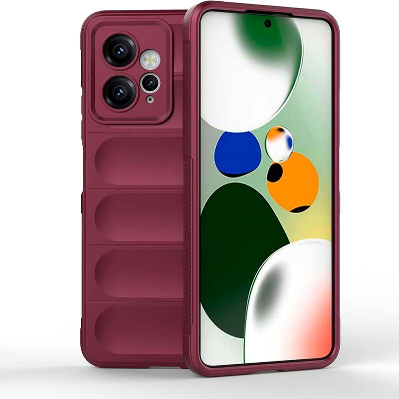 Capa de silicone borgonha Wave para Xiaomi Redmi Note 12 4G - Item6