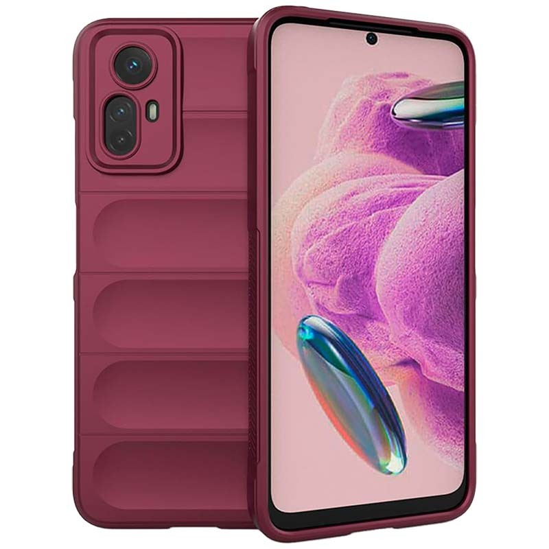 Funda de silicona borgoña Wave para Xiaomi Redmi Note 12S - Ítem