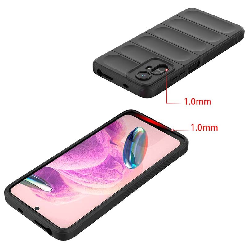 Capa de silicone cinzenta Wave para Xiaomi Redmi Note 12S - Item2