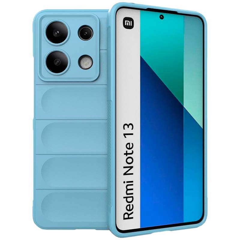 Capa de silicone azul claro Wave para Xiaomi Redmi Note 13 4G - Item