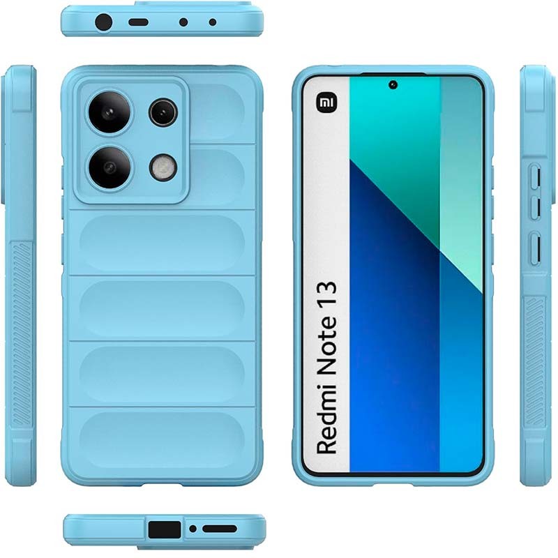 Capa de silicone azul claro Wave para Xiaomi Redmi Note 13 4G - Item1