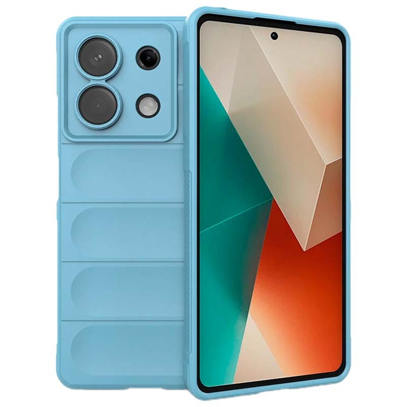 Para Xiaomi Redmi Note 13 Pro Funda de teléfono de silicona líquida de  imitación (azul cielo)