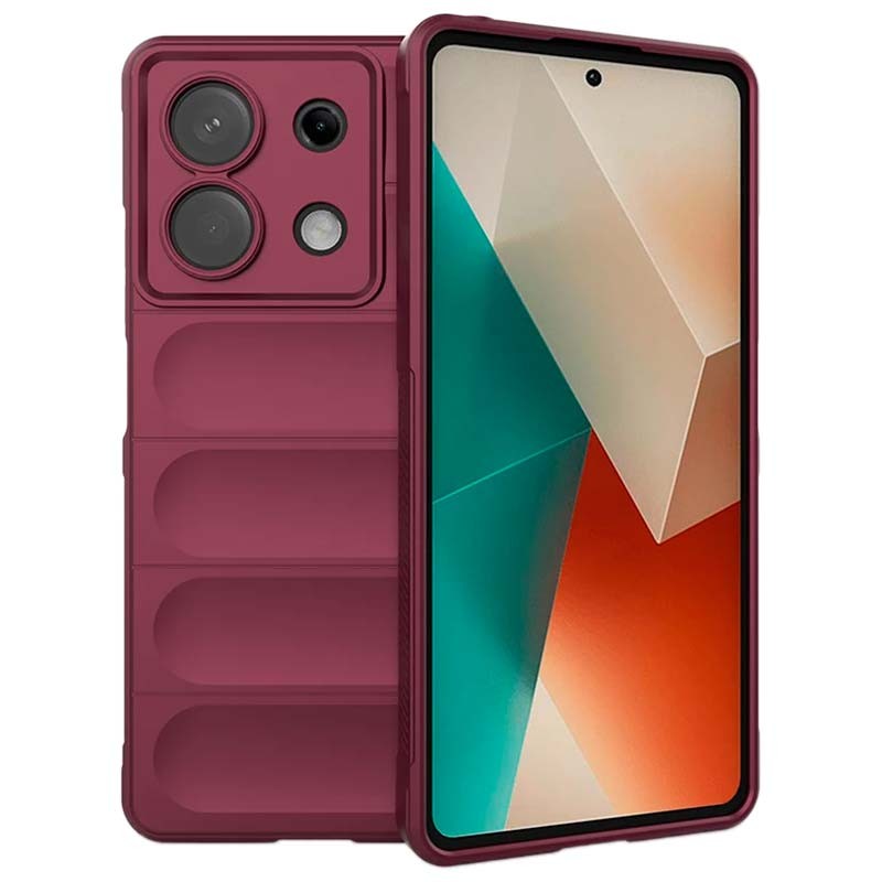 Capa de silicone borgonha Wave para Xiaomi Redmi Note 13 5G - Item