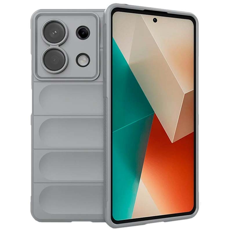 Funda de silicona gris claro Wave para Xiaomi Redmi Note 13 5G - Ítem