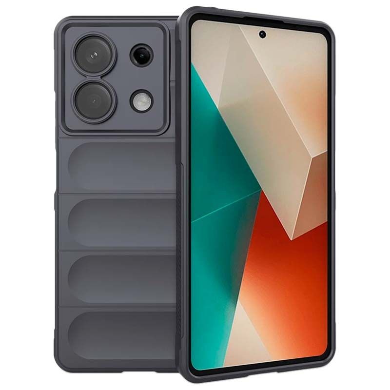 Capa de silicone cinzenta Wave para Xiaomi Redmi Note 13 5G - Item