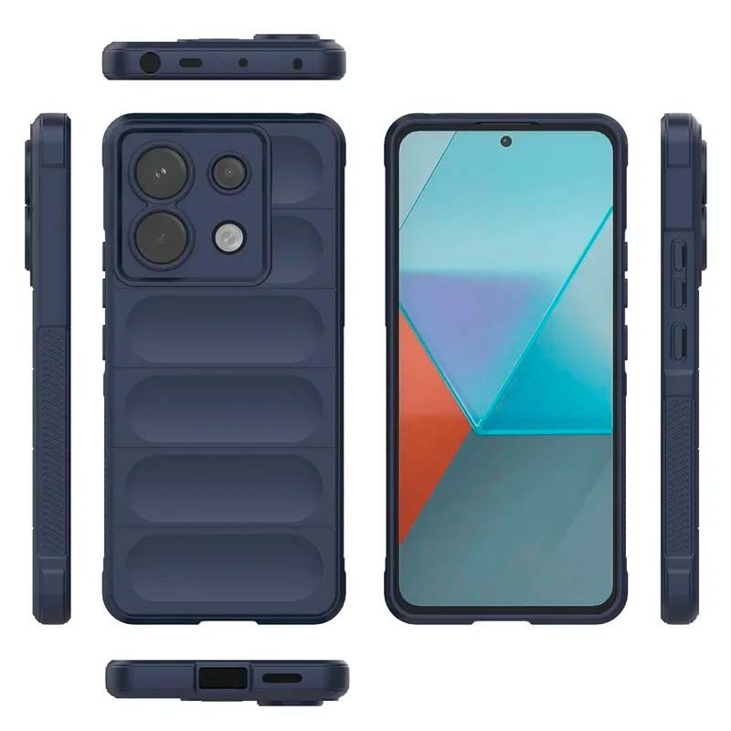 Funda de silicona azul Wave para Xiaomi Redmi Note 13 Pro 5G - Ítem1